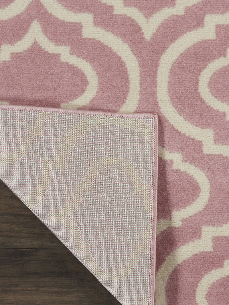 Jubilant JUB19 Pink 8' x Round Rug