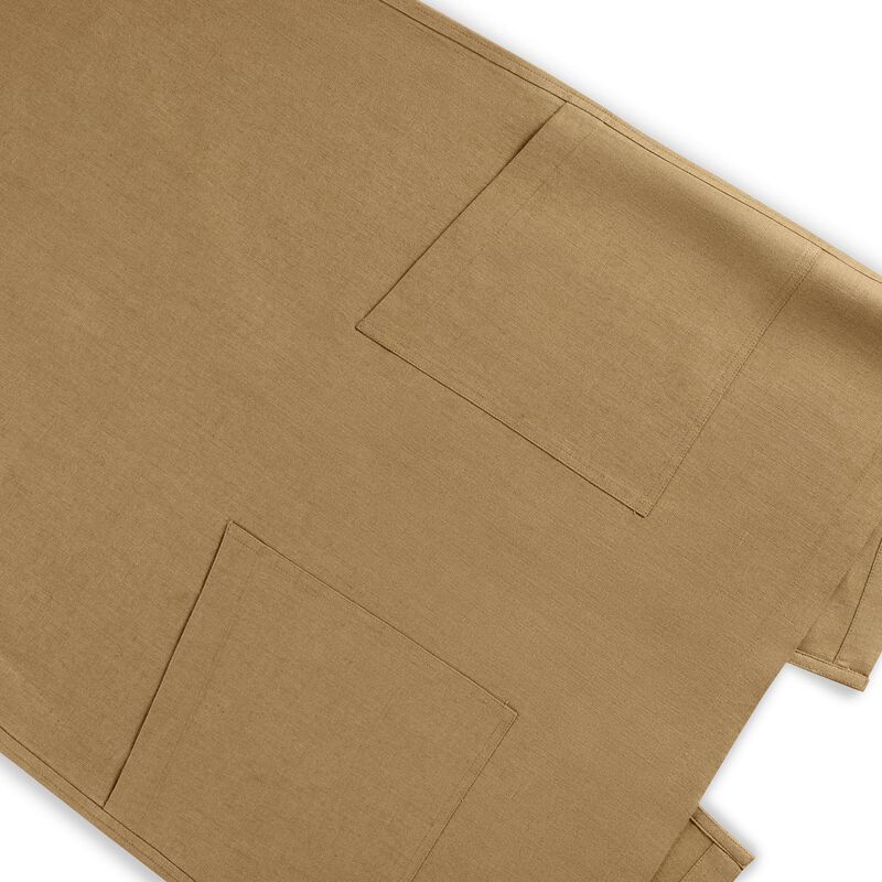 Solino Home 100% Pure Linen Apron - Linen Smock Apron