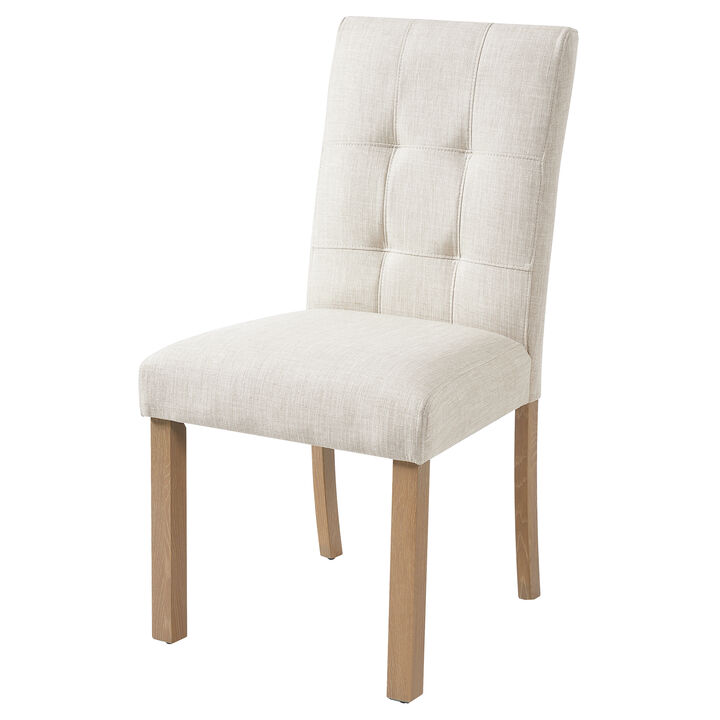 Merax Wooden Dining Chairs Set of 4, Modern Dining Room Chairs with Back