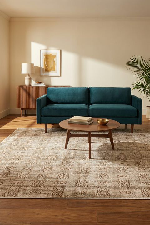 Cardamom Sarang Toasted Coconut 5' x 8' Rug by Label J x Jaipur Living