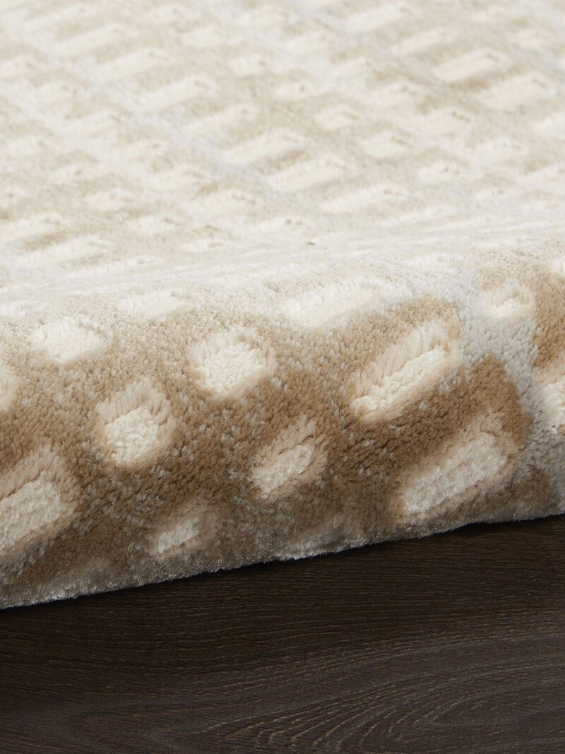 Solace SLA04 Beige/Blue 5'3" x 7'3" Rug