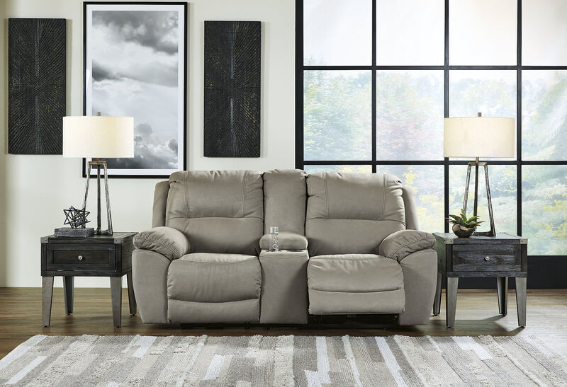 Next-Gen Gaucho Reclining Loveseat W/Console
