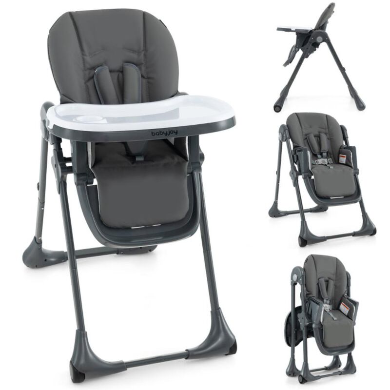 Hivvago 3-In-1 Convertible Baby High Chair for Toddlers. image number 2