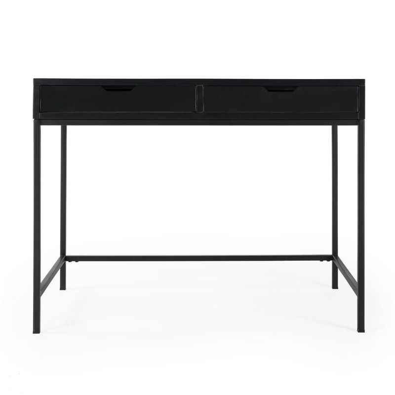 Butler Specialty Belka  Desk with Drawers, Black image number 4