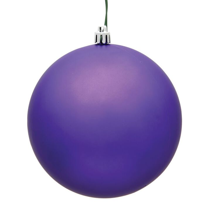Vickerman Purple Matte Ball UV Drilled Cap -