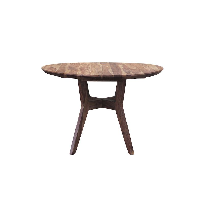 Porter Designs Urban Solid Sheesham Wood Dining Table, Brown