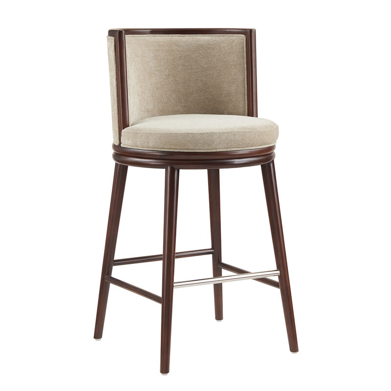 Evalyn Brown Bar Stool