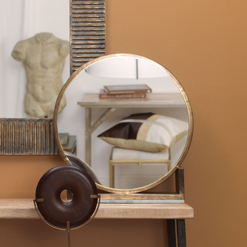 Odyssey Metal Standing Mirror