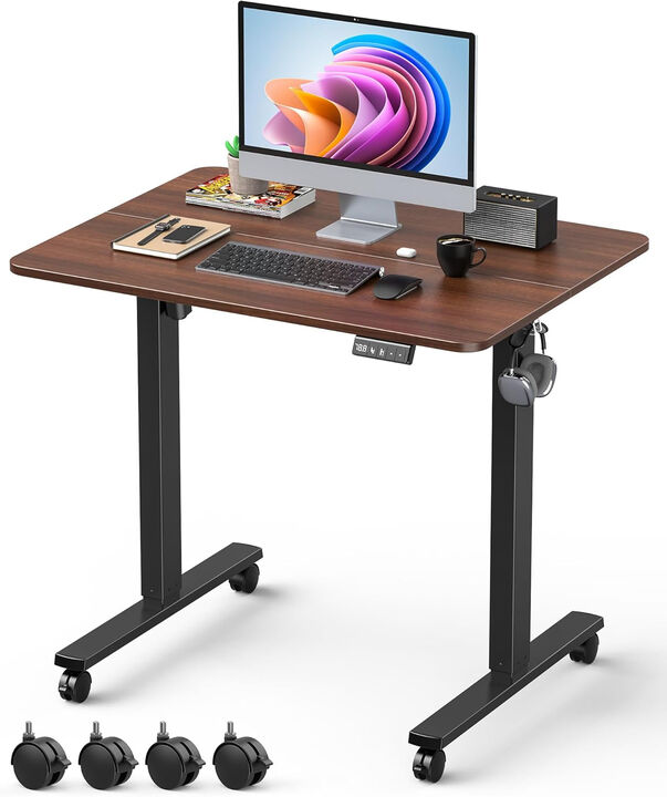 ShipItFurniture 32" Electric Adjustable Standing Desk with Casters