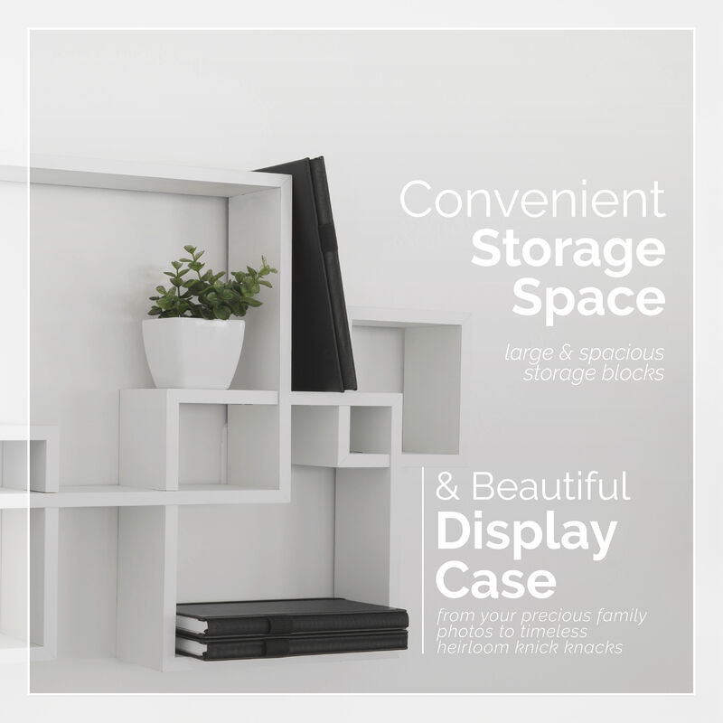 Intersecting Cube Shelves