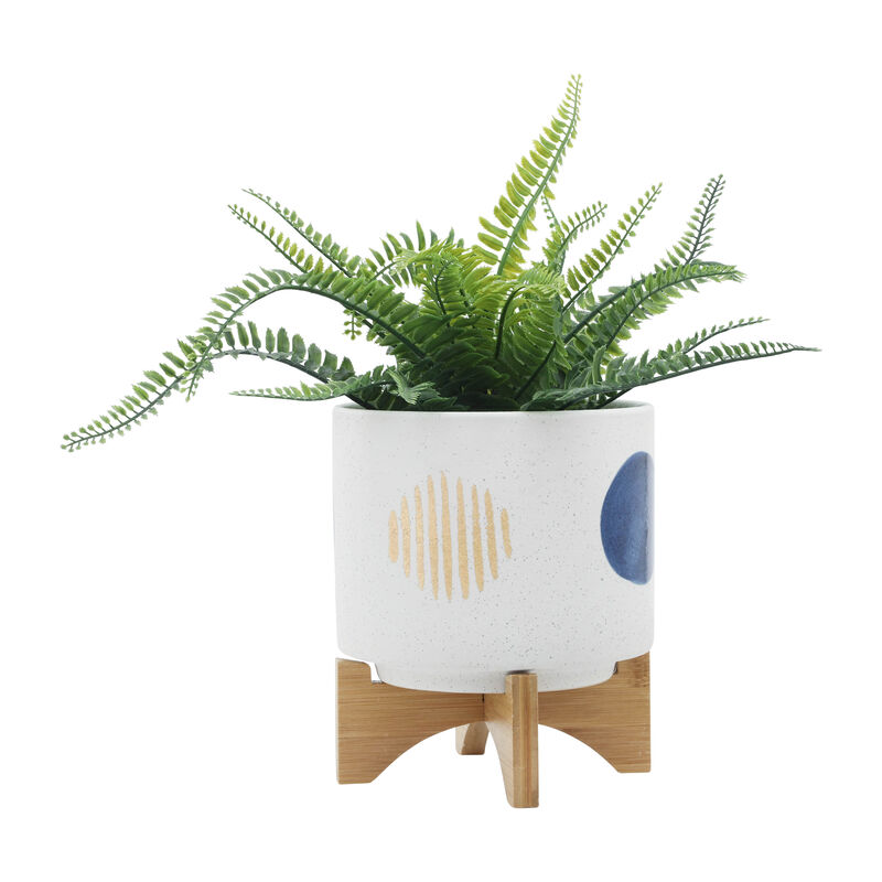 S/2 Funky Planter W/ Stand image number 2
