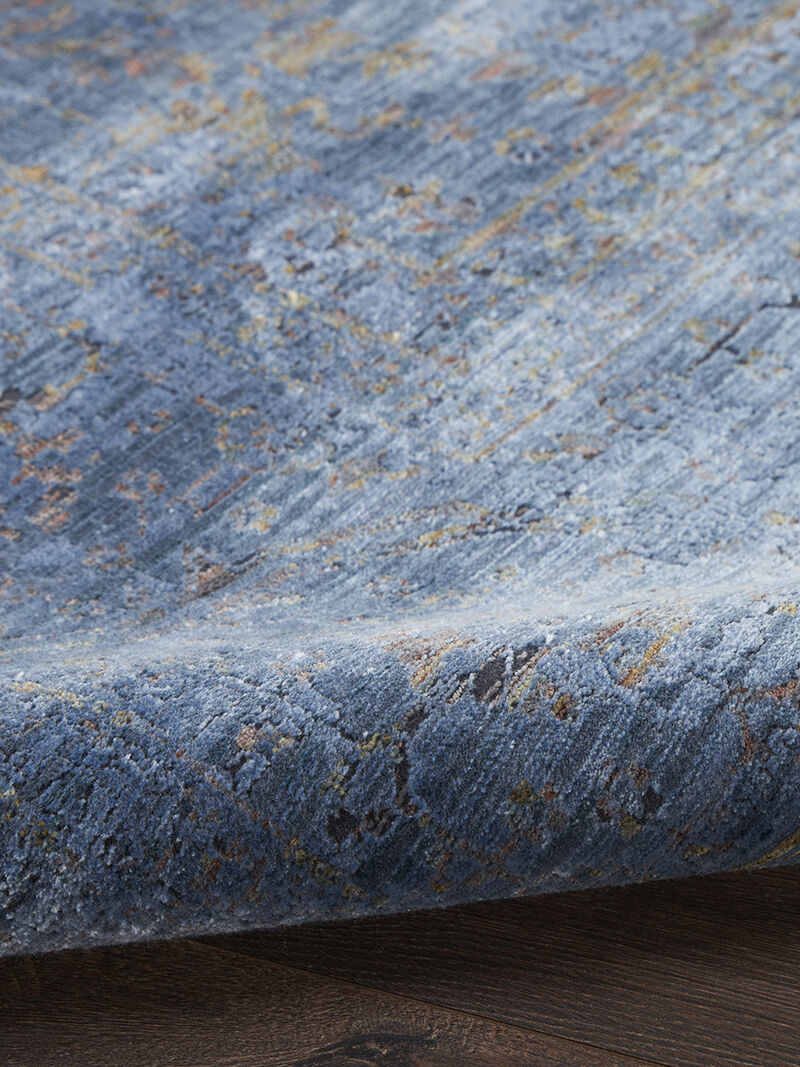 Luxurious LRS01 Blue 8'6" x 11'6" Rug