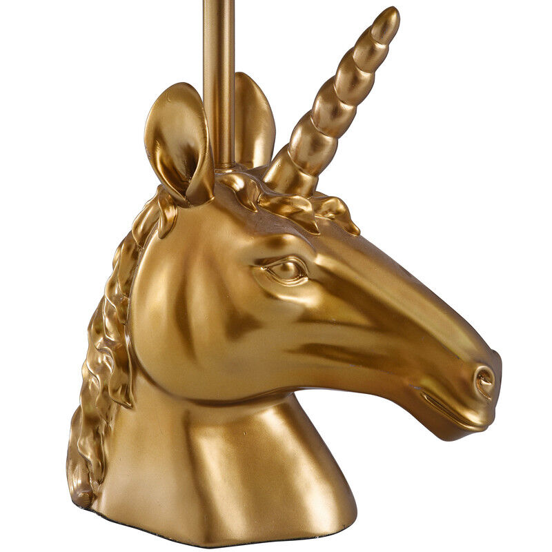 Golden Majesty Unicorn Lamp
