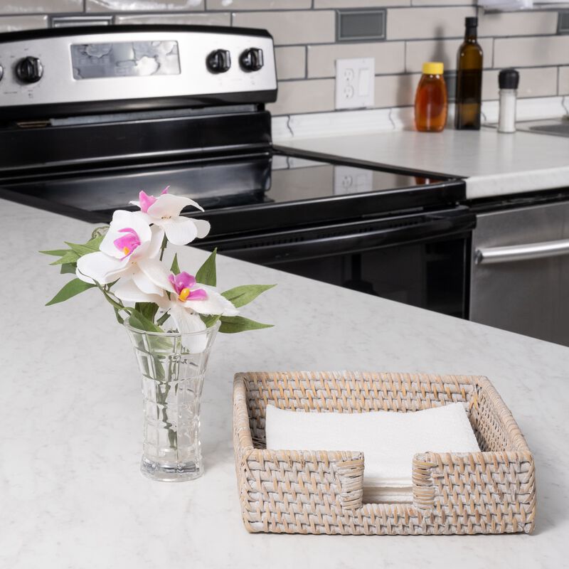 Saboga Home&trade; Luncheon Napkin Holder with Cutout image number 2