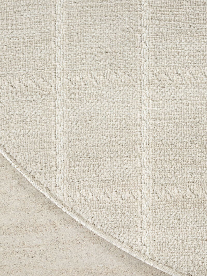 Serenity Home SRH05 Ivory/Cream 4' x Round Rug image number 2