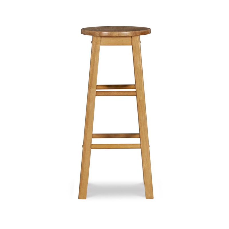 Linon 29 Inches Barstool With Round Seat