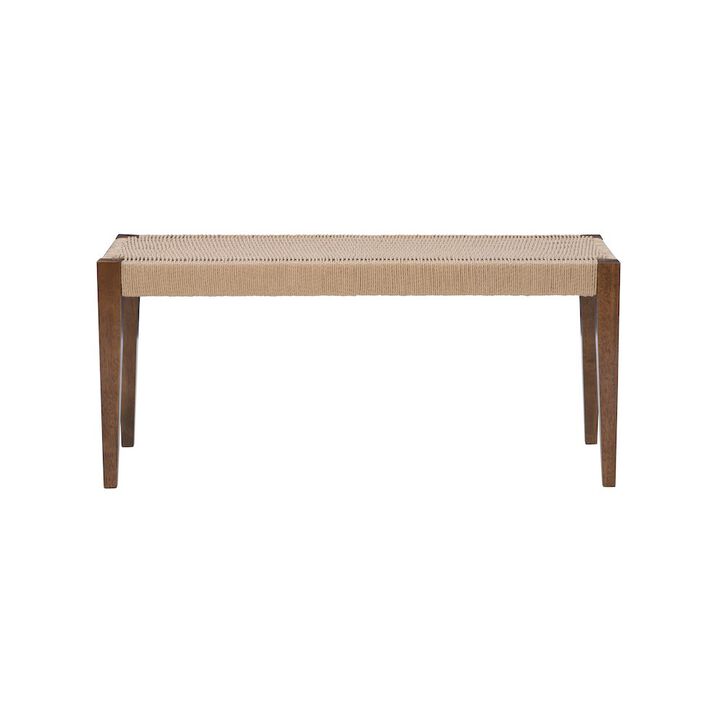 Linon Cadence Dining Bench Brown