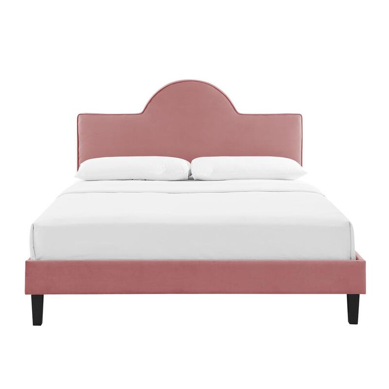 Soleil Performance Velvet King Bed image number 3