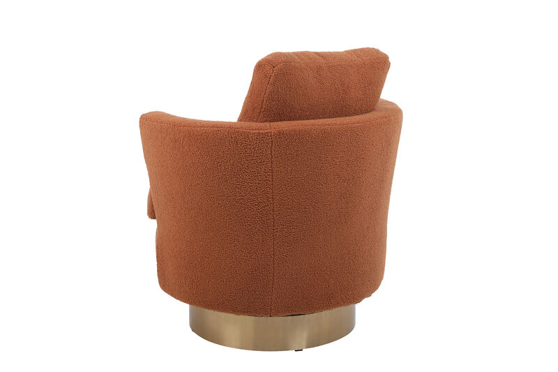 Streamdale Swivel Barrel Chair for Living Room or Bedroom