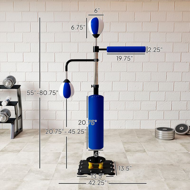 Hivvago Speed Punching Bag Stand for Home Boxing Workouts image number 2
