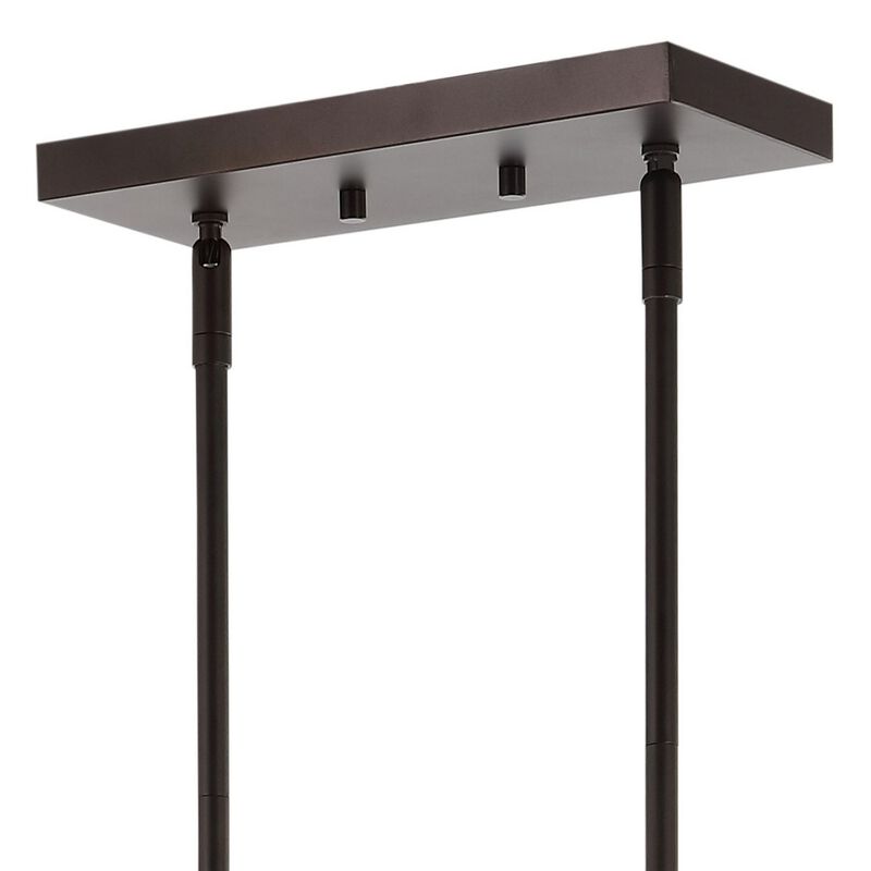 Julian Farmhouse Bohemian Iron/Glass Linear LED Pendant