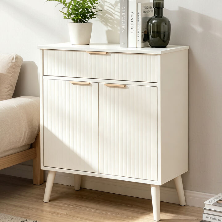Lewurn Adjustable Shelves Storage Cabinet