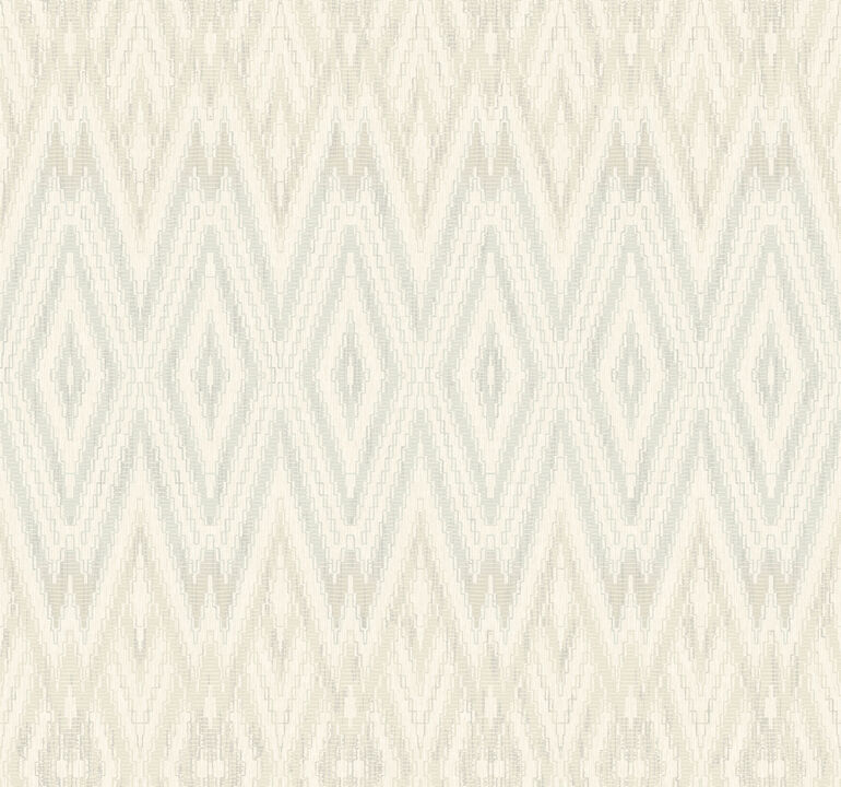 Diamond Marquise Light Neutral Wallpaper