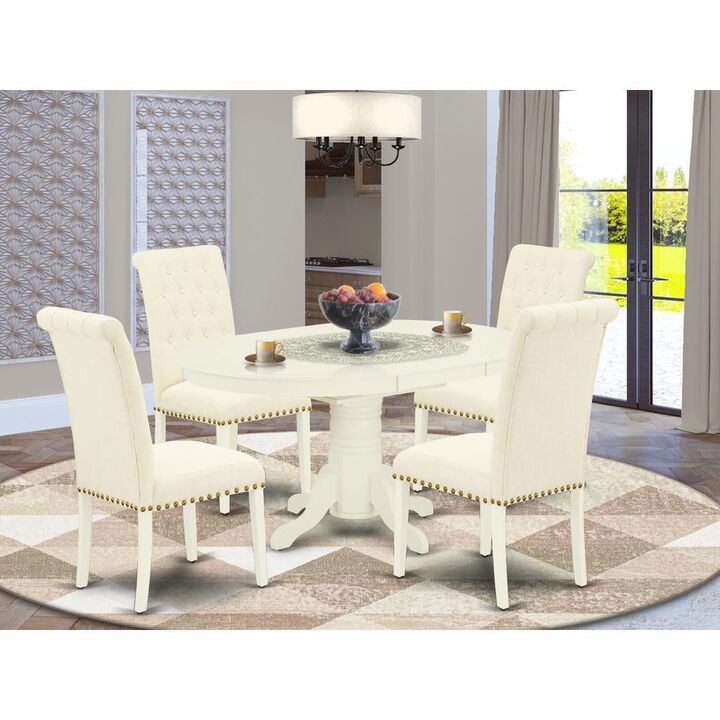 Dining Room Set Linen White
