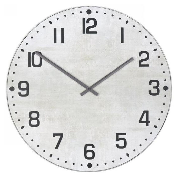 Matte White Wall Clock