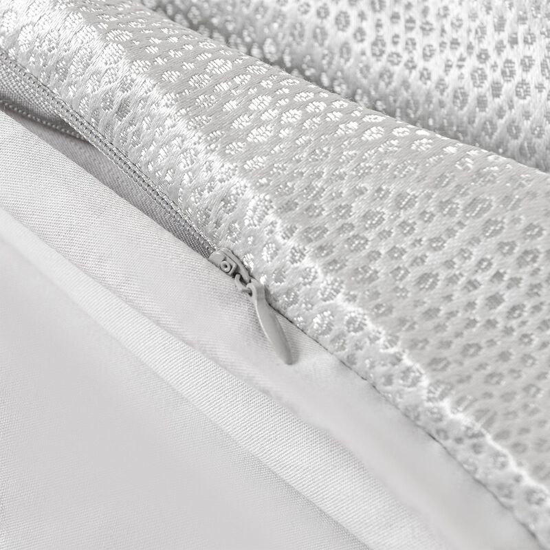 Marilyn Modern Bubble Gray Queen Duvet Cover Set image number 6