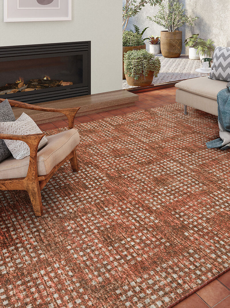 Delano DA1 Paprika 9' x 12' Rug