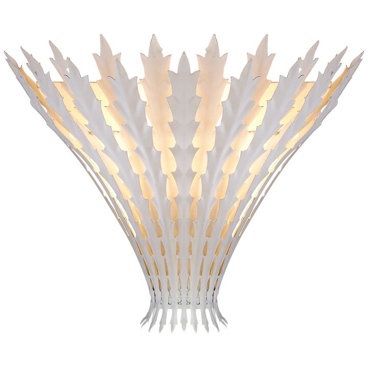 Hampton Wall Light in Plaster White