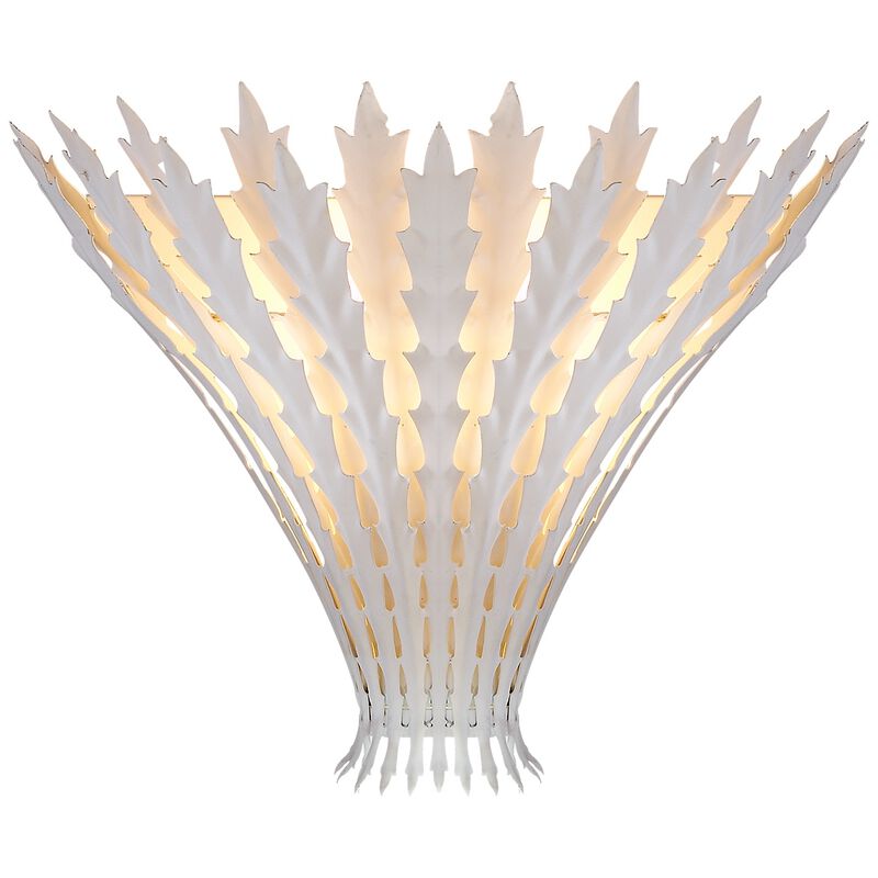 Hampton Wall Light in Plaster White