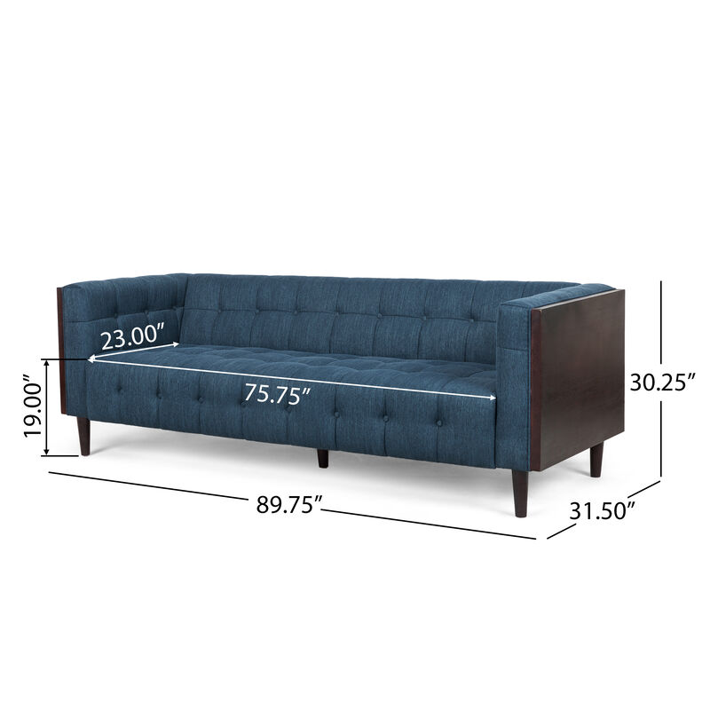 Segker 3 Seater Chesterfield Sofa image number 9