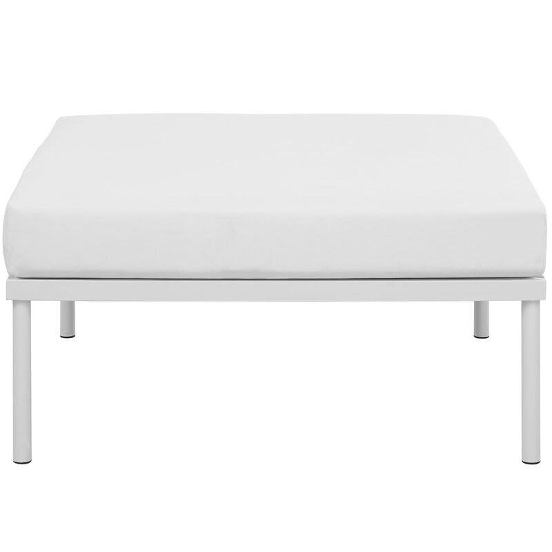 Harmony Outdoor Patio Aluminum Ottoman image number 4