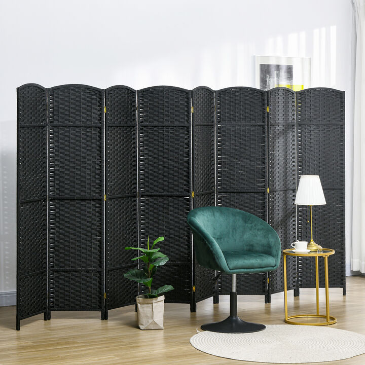 Hivvago Folding Room Partition with 8 Panels for Privacy