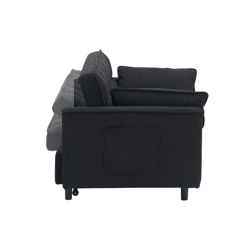 Fanrod Loveseat with Pull Out Bed Sleeper Sofa image number 3