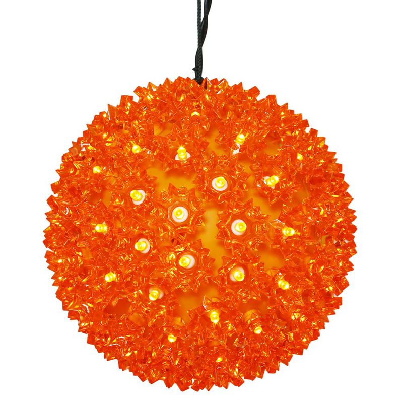 Vickerman 150Lt x 10" LED Orange Starlight Sphere - X121008