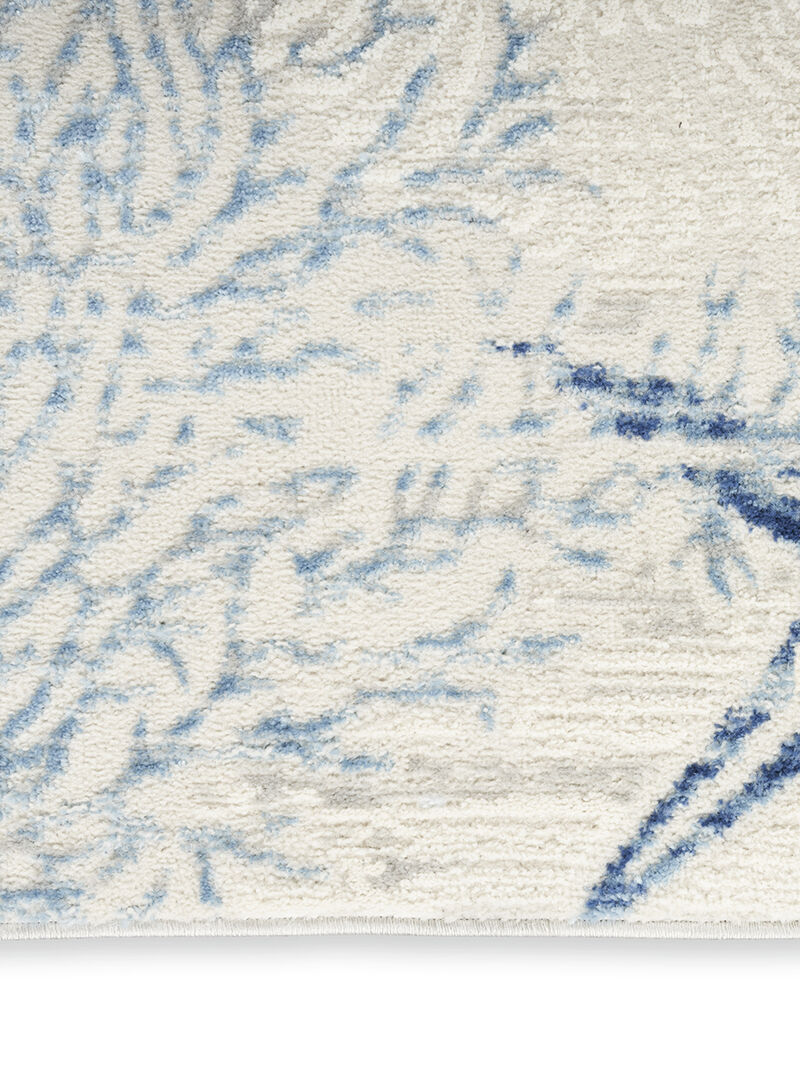 Seaside SDS04 Ivory/Gray/Blue 2' x 6' Rug