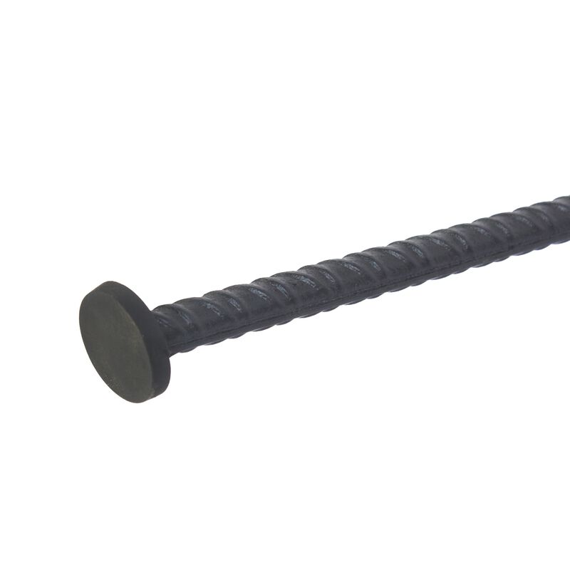 Jael 28 Inch Bar Stool with Mango Wood Saddle Seat, Iron Rod Legs, Brown and Black