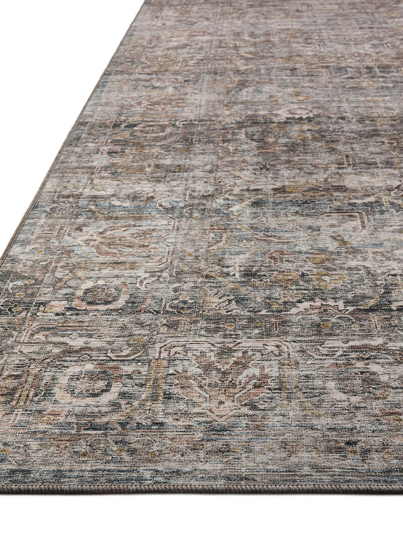 Josie JOS05 Dove/Gold 5' x 7'6" Machine Washable Rug by Amber Lewis x Loloi image number 3