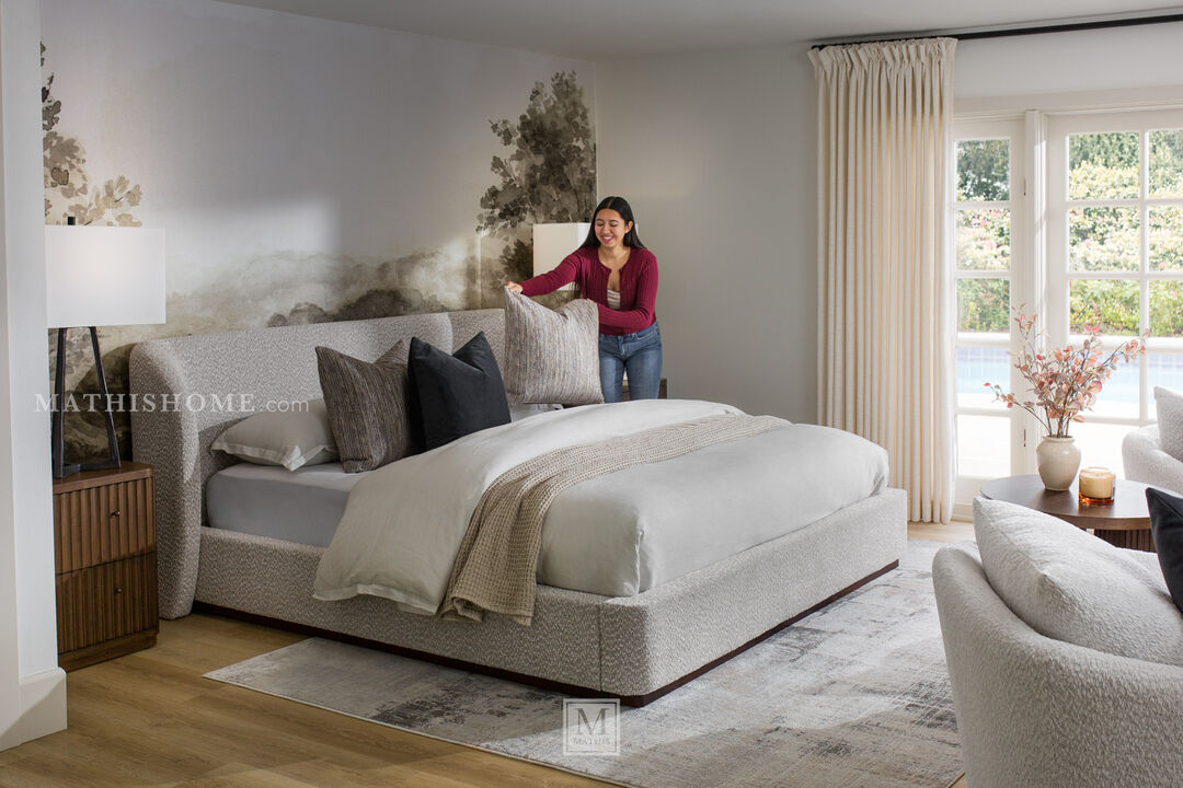 Penny Upholstered Twin bed