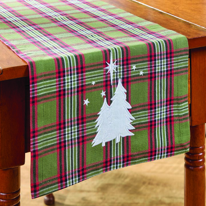 Park Designs Winter's Night Tartan Table Runner