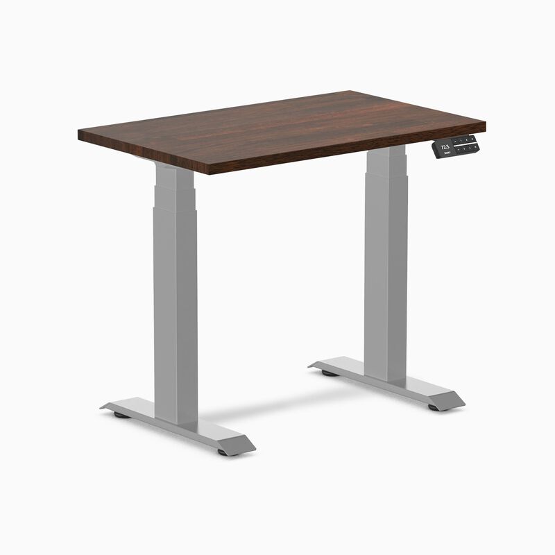 Desky Dual Mini Rubberwood Sit Stand Desk image number 8