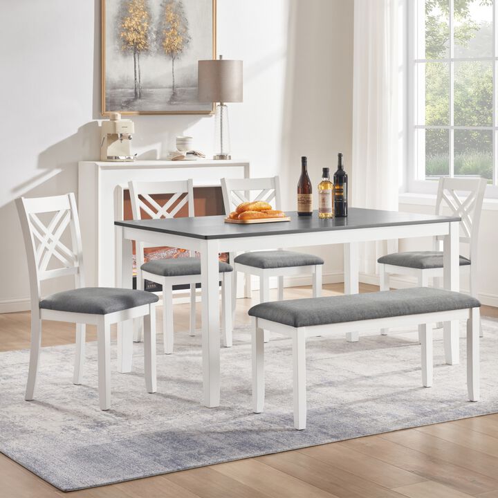 Sasfri 6 Piece Kitchen Dining Set