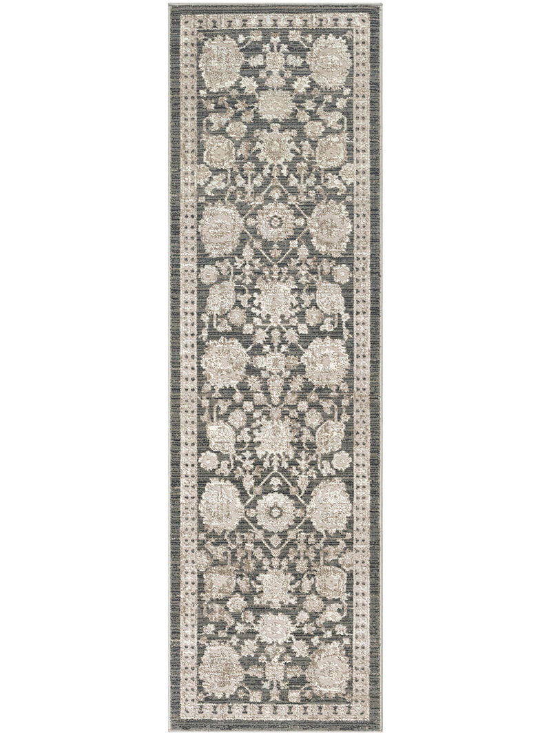 Eco Cycle ECY02 Charcoal 2'2" x 7'6 Rug