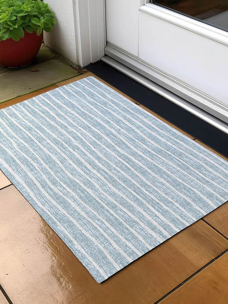 Laidley LA1 Sky Blue 20" x 30" Rug