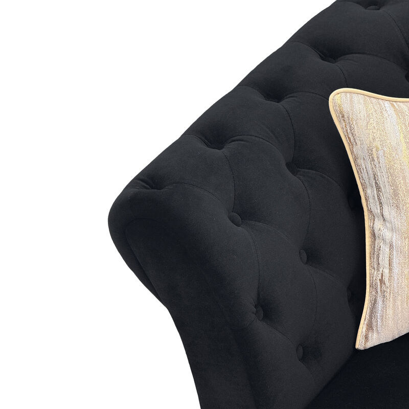 Kalsor Velvet Sofa image number 7