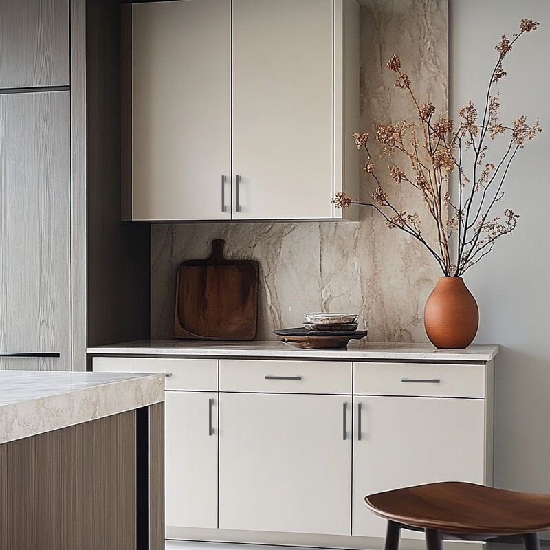 Hestia Hardware 10 Pack 3.75 Inch New Slim Square Cabinet Handles image number 2