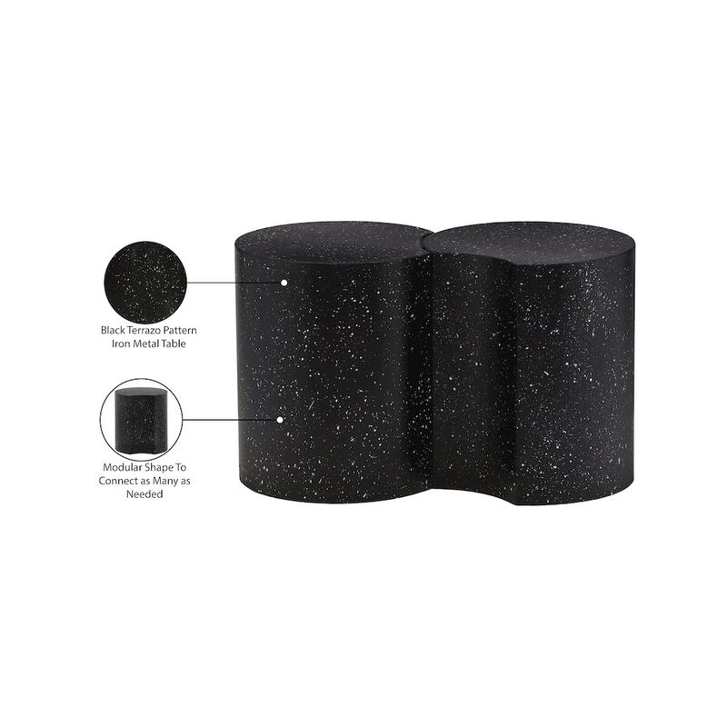 Meridian Furniture Dimple Black End Table